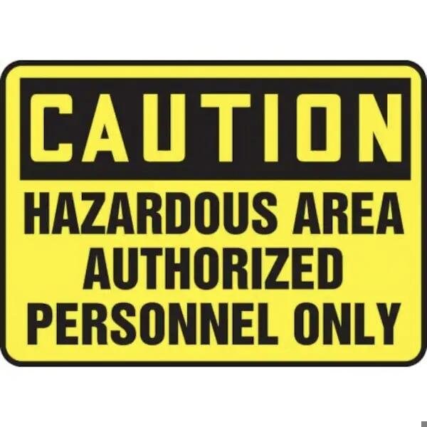 Accuform OSHA CAUTION SAFETY SIGN HAZARDOUS MADM634XT MADM634XT - main